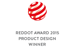 REDDOT AWARD 2015 PRODUCT DESIGN WINNER